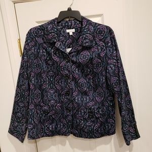 Charter Club Plus Size 3X Jacket 97% Cotton